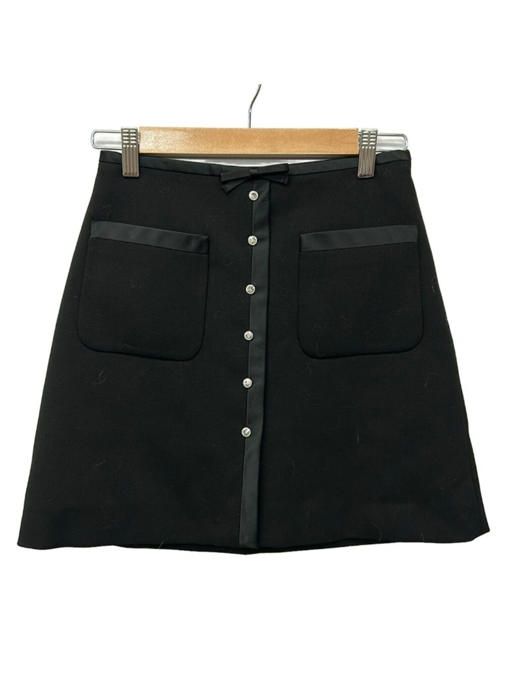 Miu Miu Skirt Black Bijou